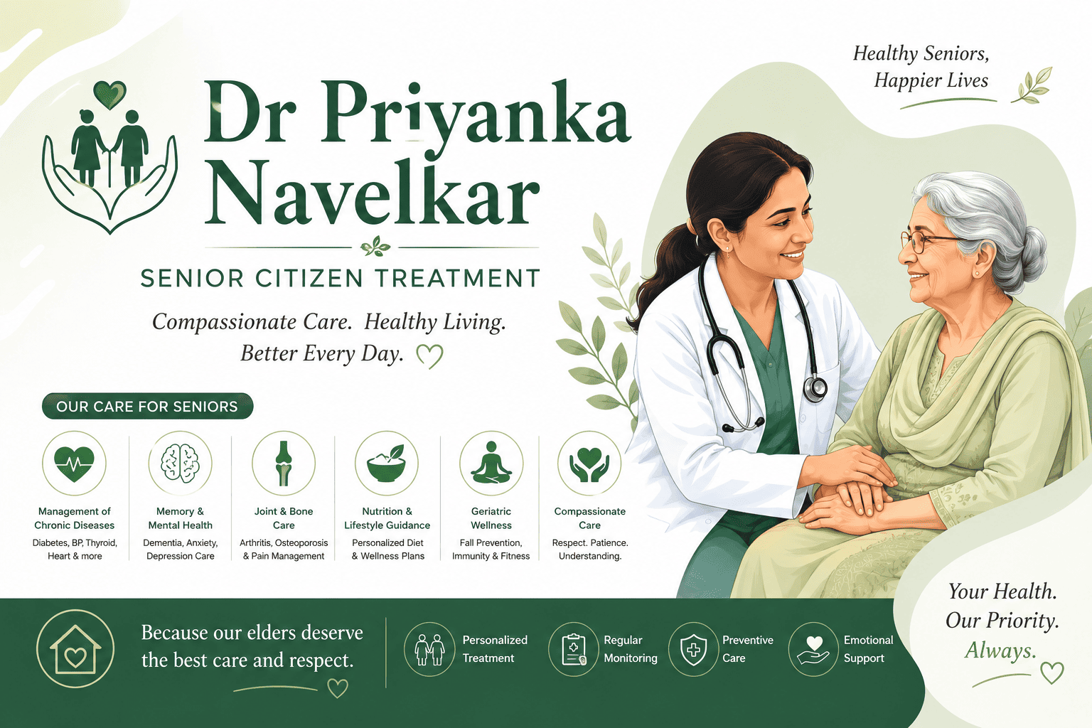 Best Doctor For Senior Citizen Treatment In Mulund